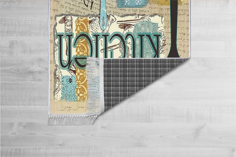 Homefesto Matta 100x200 cm - Multifärgad/Sammet - Textilier & mattor - Mattor - Orientaliska mattor - Persisk matta