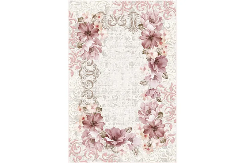 Homefesto Matta 100x200 cm, Multifärgad/Sammet