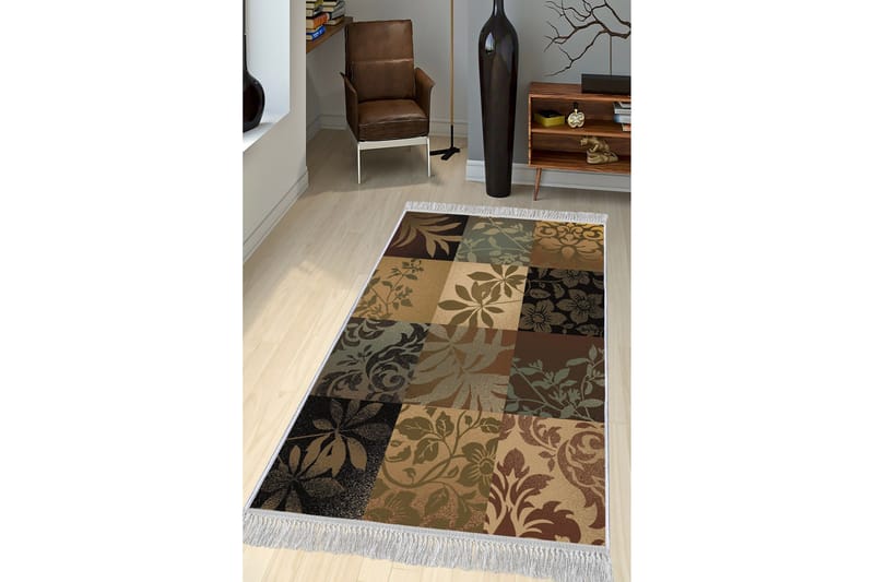 Homefesto Matta 100x200 cm - Multifärgad/Sammet - Textilier & mattor - Mattor - Orientaliska mattor - Persisk matta