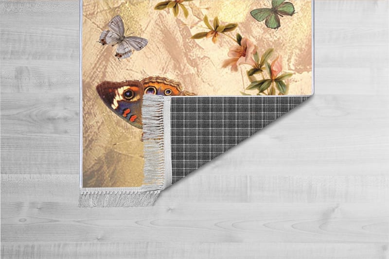 Homefesto Matta 100x200 cm, Multifärgad/Sammet