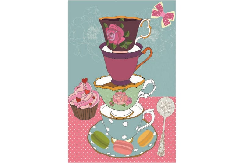 Homefesto Matta 100x200 cm - Multifärgad/Sammet - Textilier & mattor - Mattor - Orientaliska mattor - Persisk matta