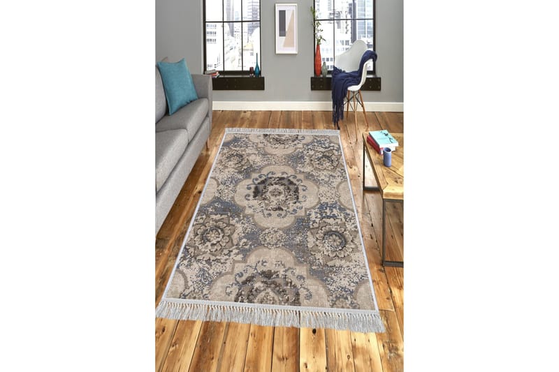 Homefesto Matta 100x200 cm, Multifärgad/Sammet