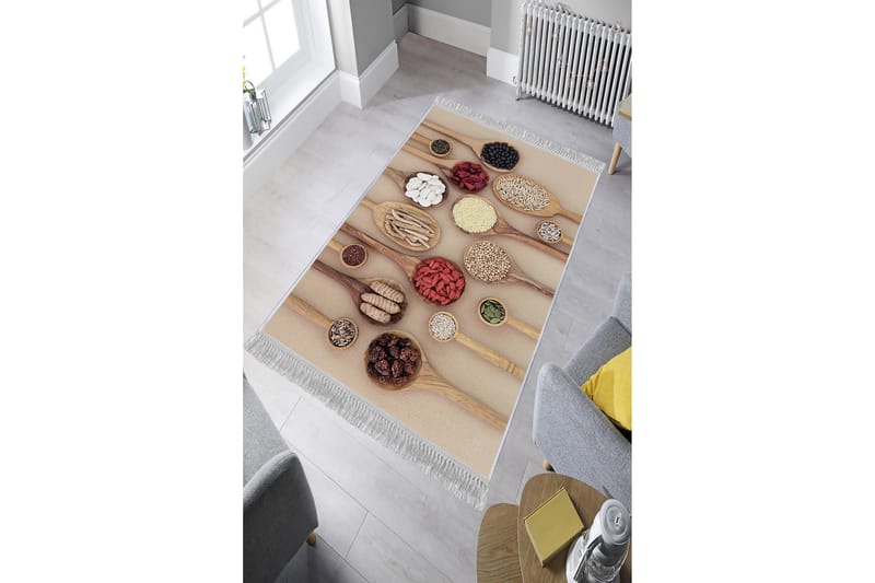 Homefesto Matta 100x200 cm - Multifärgad/Sammet - Textilier & mattor - Mattor - Orientaliska mattor - Persisk matta