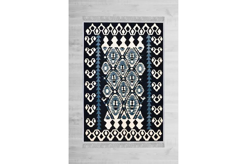 Homefesto Matta 100x200 cm, Multifärgad/Sammet