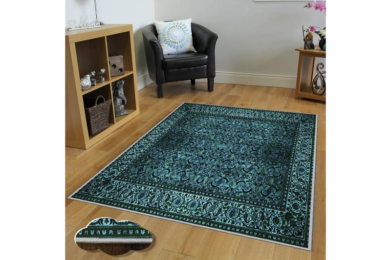 HOMEFESTO Matta 100x300 cm Multifärgad - Persisk matta - Orientaliska mattor