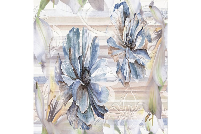 Homefesto Matta 100x300 cm, Multifärgad