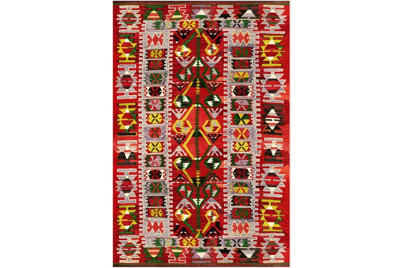 HOMEFESTO Matta 100x300 cm Multifärgad/Sammet - Textilier & mattor - Mattor - Orientaliska mattor - Persisk matta