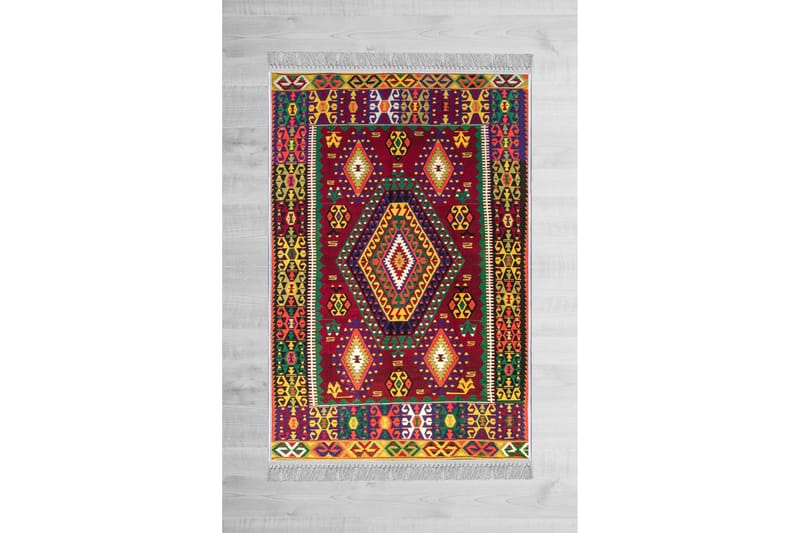 HOMEFESTO Matta 100x300 cm Multifärgad/Sammet - Textilier & mattor - Mattor - Orientaliska mattor - Persisk matta