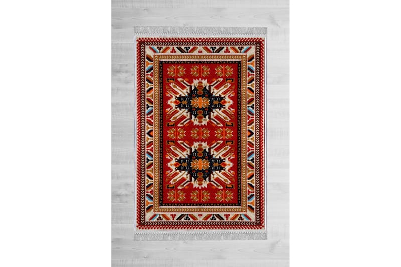 HOMEFESTO Matta 100x300 cm Multifärgad/Sammet - Textilier & mattor - Mattor - Orientaliska mattor - Persisk matta