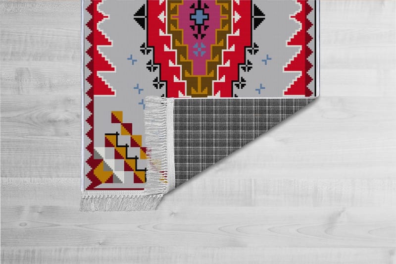 HOMEFESTO Matta 100x300 cm Multifärgad/Sammet - Textilier & mattor - Mattor - Orientaliska mattor - Persisk matta