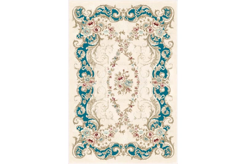HOMEFESTO Matta 100x300 cm Multifärgad/Sammet - Textilier & mattor - Mattor - Orientaliska mattor - Persisk matta