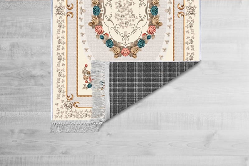 HOMEFESTO Matta 100x300 cm Multifärgad/Sammet - Textilier & mattor - Mattor - Orientaliska mattor - Persisk matta