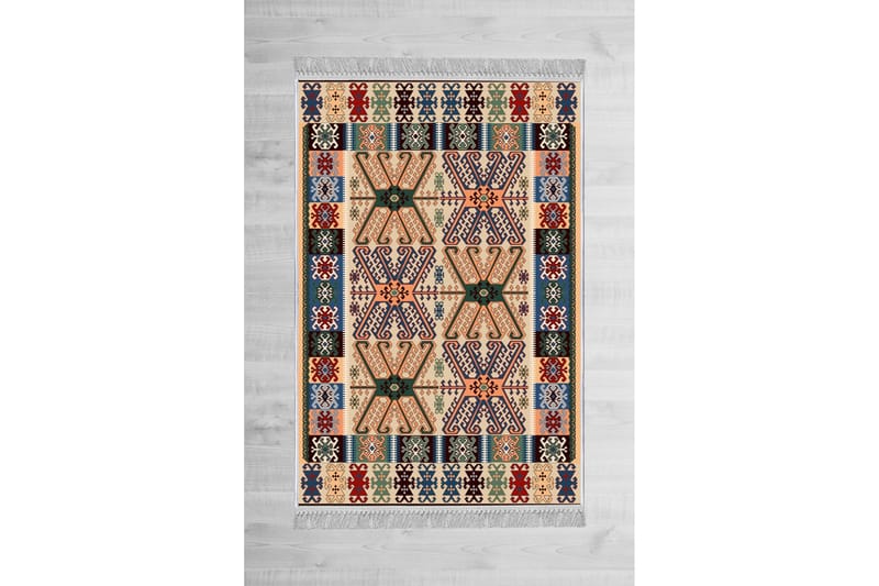 Homefesto Matta 100x300 cm - Multifärgad/Sammet - Textilier & mattor - Mattor - Orientaliska mattor - Persisk matta