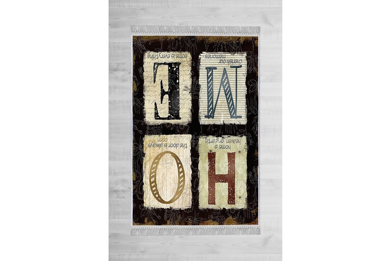 Homefesto Matta 100x300 cm - Multifärgad/Sammet - Textilier & mattor - Mattor - Orientaliska mattor - Persisk matta