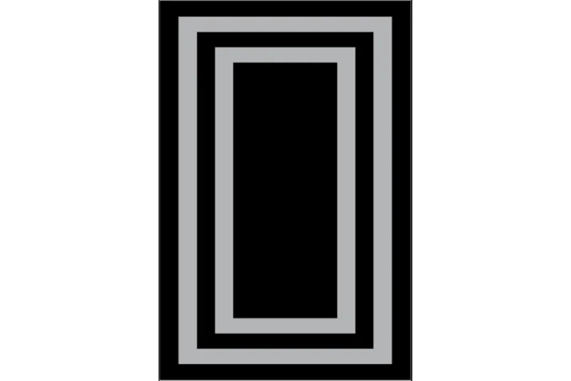 Homefesto Matta 100x300 cm, Multifärgad/Sammet