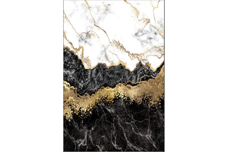 Homefesto Matta 100x300 cm, Multifärgad/Sammet