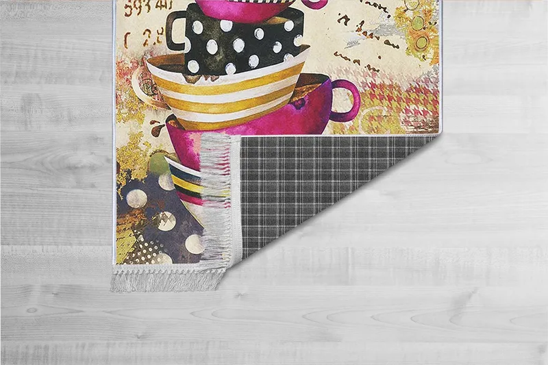 Homefesto Matta 100x300 cm - Multifärgad/Sammet - Textilier & mattor - Mattor - Orientaliska mattor - Persisk matta