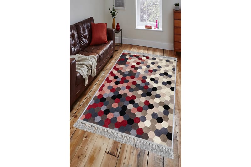 Homefesto Matta 100x300 cm - Multifärgad/Sammet - Textilier & mattor - Mattor - Orientaliska mattor - Persisk matta