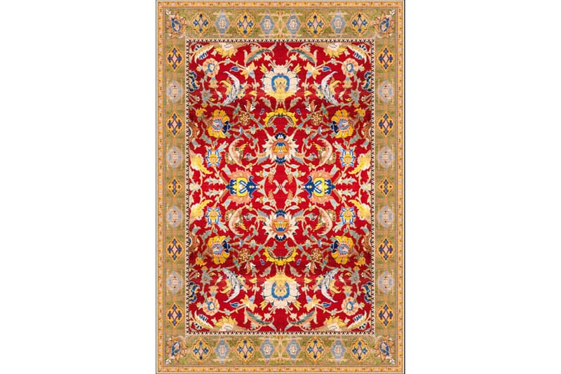 Homefesto Matta 100x300 cm - Multifärgad/Sammet - Textilier & mattor - Mattor - Orientaliska mattor - Persisk matta