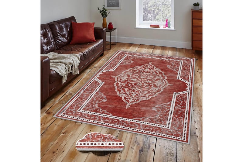 HOMEFESTO Matta 120x180 cm Multifärgad - Persisk matta - Orientaliska mattor