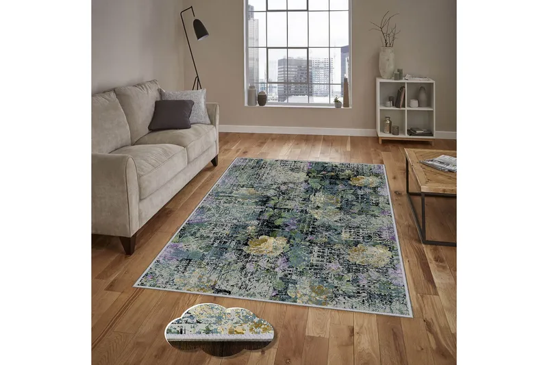 Homefesto Matta 120x180 cm, Multifärgad