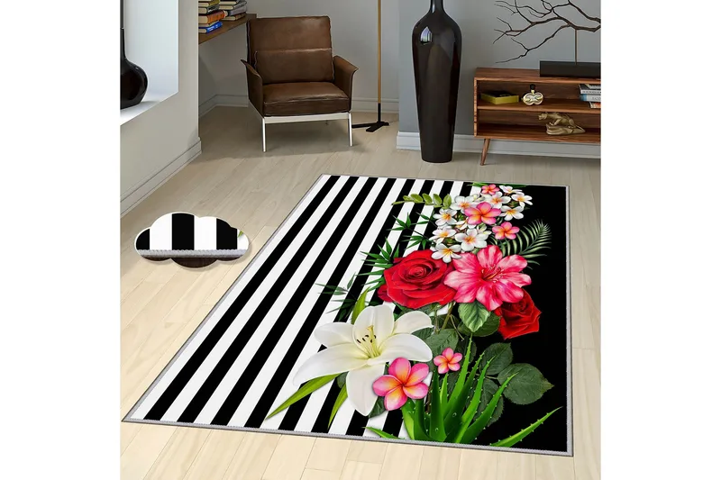 Homefesto Matta 120x180 cm, Multifärgad