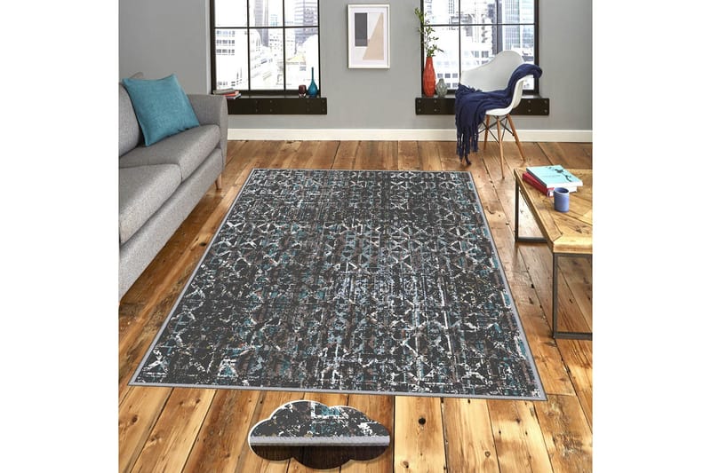 Homefesto Matta 120x180 cm, Multifärgad