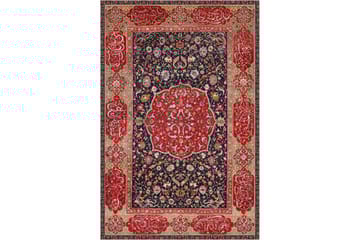 HOMEFESTO Matta 120x180 cm Multifärgad/Sammet - Textilier & mattor - Mattor - Orientaliska mattor - Persisk matta