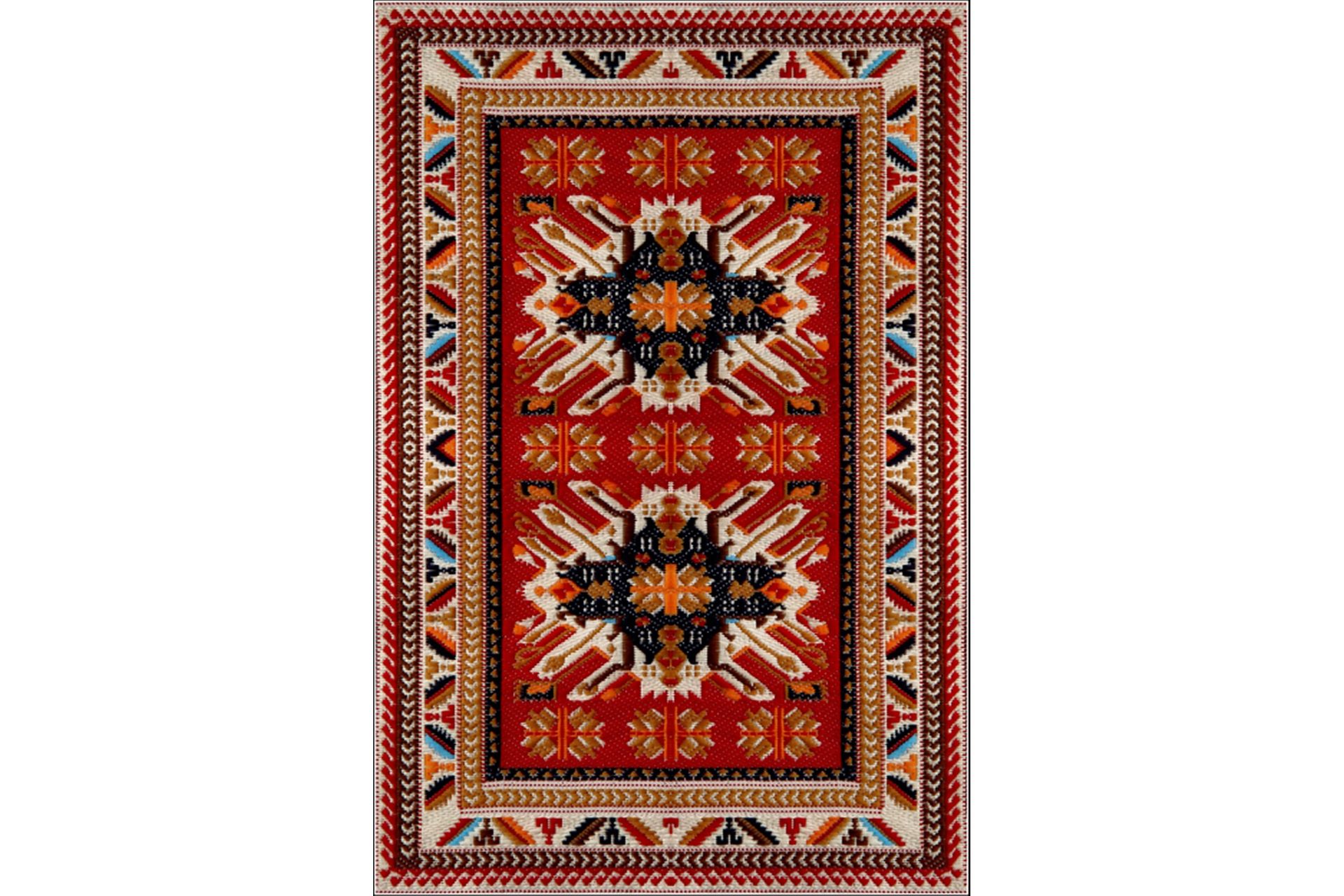 HOMEFESTO Matta 120x180 cm Multifärgad/Sammet - Textilier & mattor - Mattor - Orientaliska mattor - Persisk matta