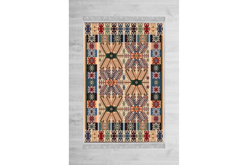 HOMEFESTO Matta 120x180 cm Multifärgad/Sammet - Textilier & mattor - Mattor - Orientaliska mattor - Persisk matta