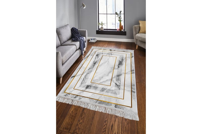 HOMEFESTO Matta 120x180 cm Multifärgad/Sammet - Textilier & mattor - Mattor - Orientaliska mattor - Persisk matta