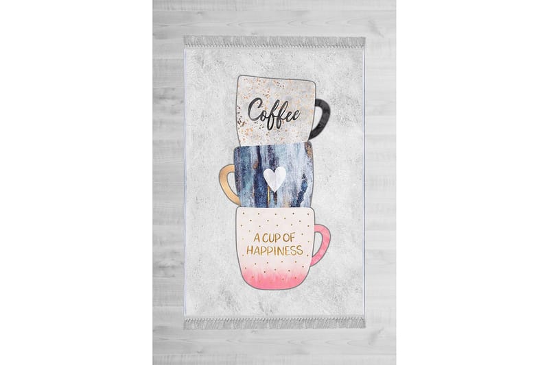 Homefesto Matta 120x180 cm, Multifärgad/Sammet