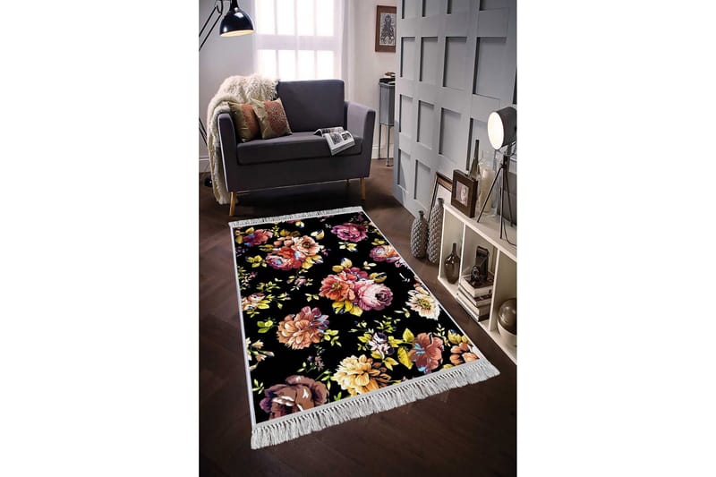 Homefesto Matta 120x180 cm - Multifärgad/Sammet - Textilier & mattor - Mattor - Orientaliska mattor - Persisk matta