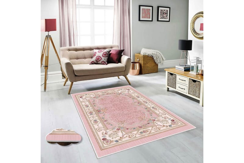 HOMEFESTO Matta 140x220 cm Multifärgad - Textilier & mattor - Mattor - Orientaliska mattor - Persisk matta