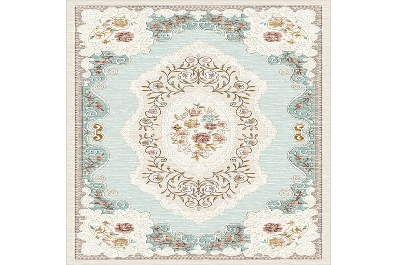 HOMEFESTO Matta 140x220 cm Multifärgad - Textilier & mattor - Mattor - Orientaliska mattor - Persisk matta