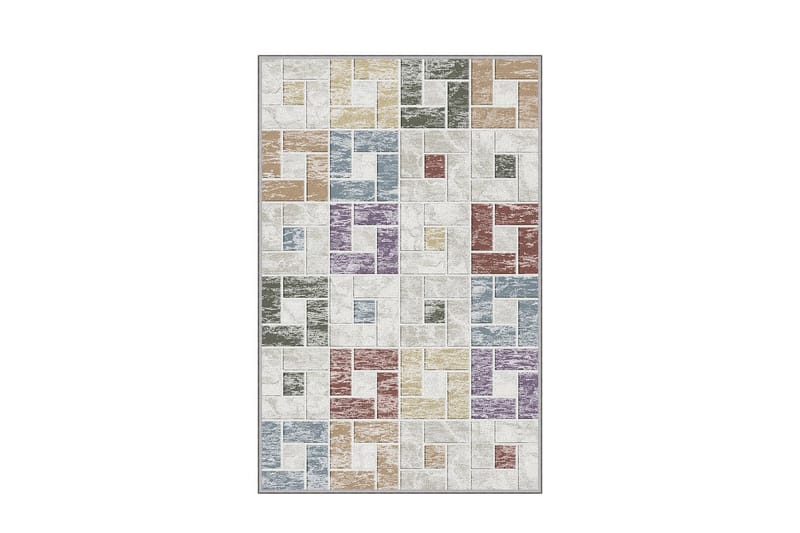 HOMEFESTO Matta 140x220 cm Multifärgad - Textilier & mattor - Mattor - Orientaliska mattor - Persisk matta