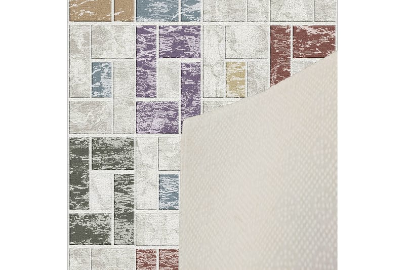 HOMEFESTO Matta 140x220 cm Multifärgad - Textilier & mattor - Mattor - Orientaliska mattor - Persisk matta