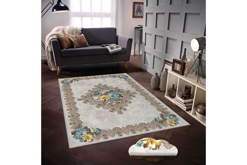 HOMEFESTO Matta 140x220 cm Multifärgad - Textilier & mattor - Mattor - Orientaliska mattor - Persisk matta