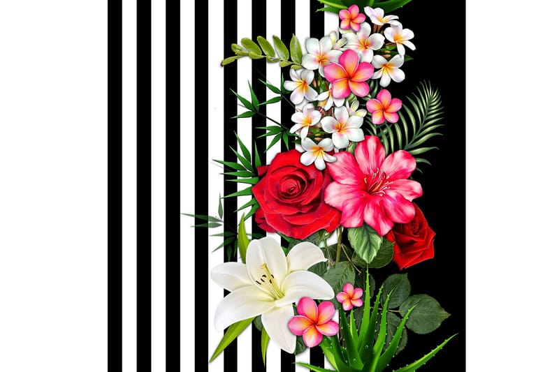 HOMEFESTO Matta 140x220 cm Multifärgad - Textilier & mattor - Mattor - Orientaliska mattor - Persisk matta