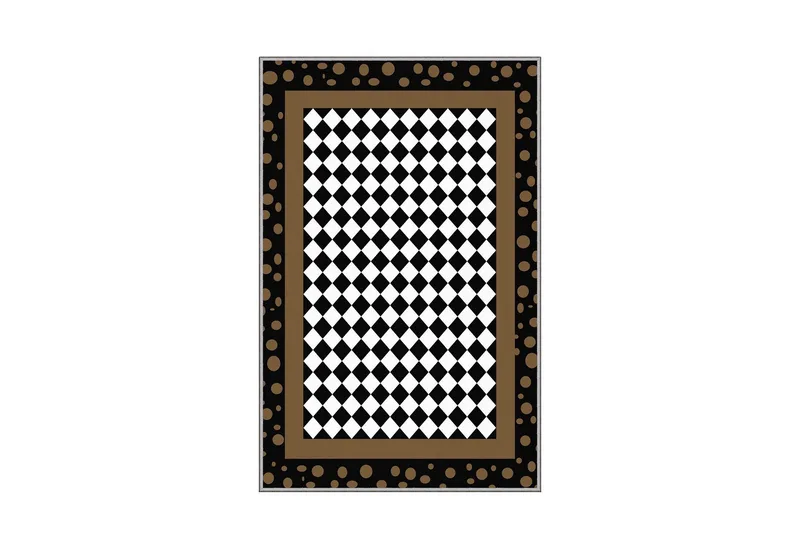 Homefesto Matta 140x220 cm, Multifärgad