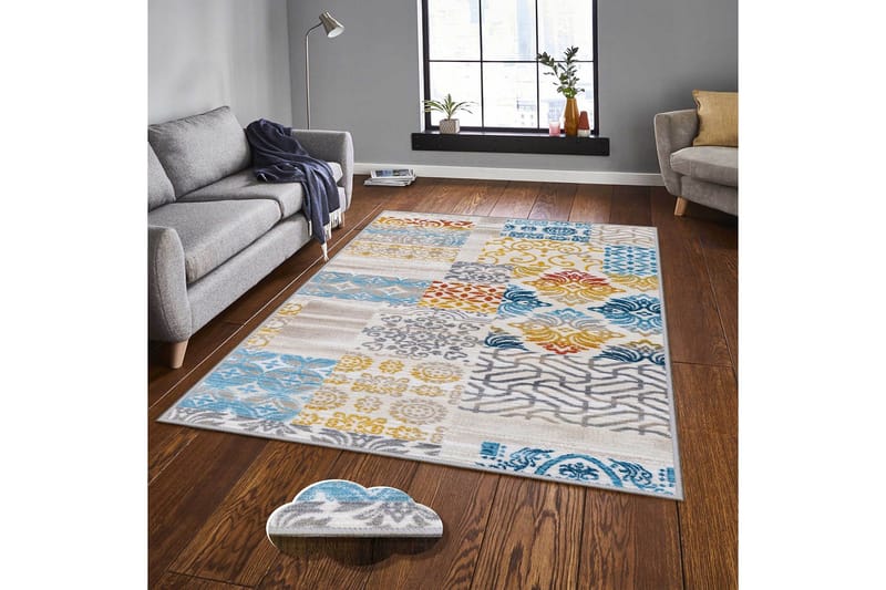 Homefesto Matta 140x220 cm - Multifärgad - Textilier & mattor - Mattor - Orientaliska mattor - Persisk matta