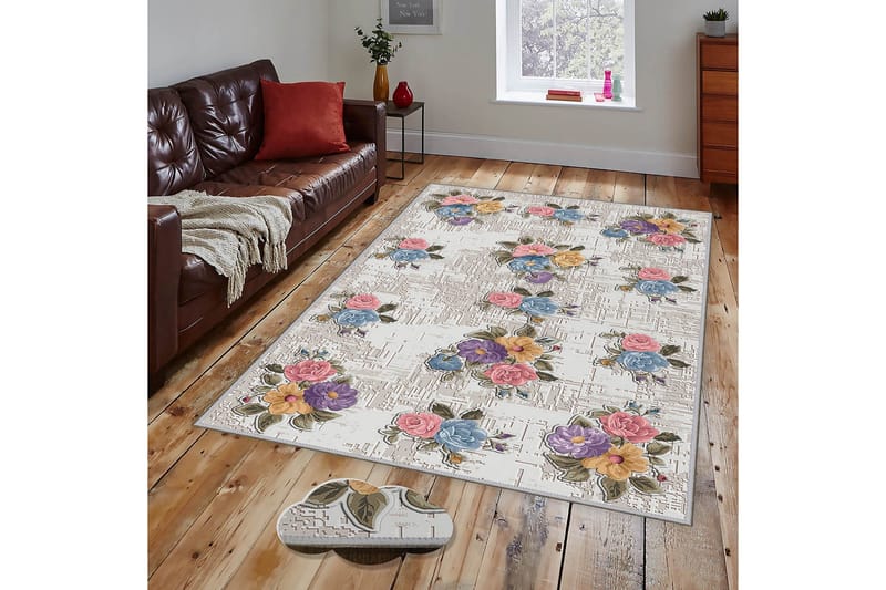 Homefesto Matta 140x220 cm - Multifärgad - Textilier & mattor - Mattor - Orientaliska mattor - Persisk matta