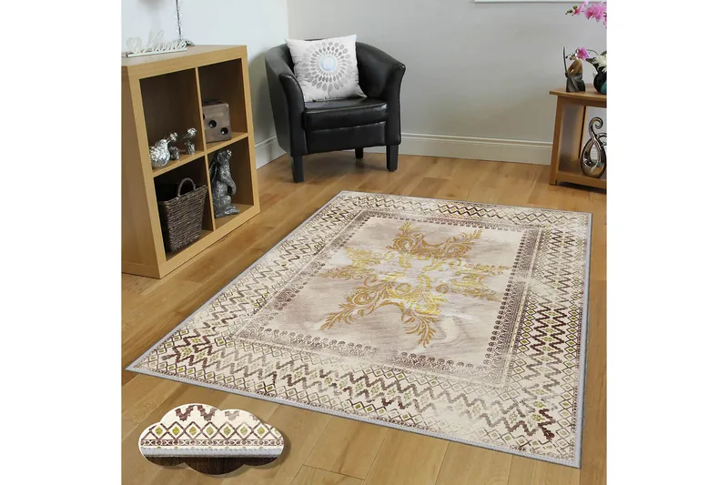 Homefesto Matta 140x220 cm, Multifärgad