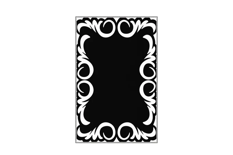 Homefesto Matta 140x220 cm, Multifärgad