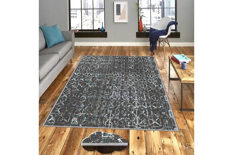 Homefesto Matta 140x220 cm - Multifärgad - Textilier & mattor - Mattor - Orientaliska mattor - Persisk matta