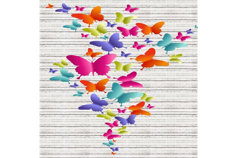 Homefesto Matta 140x220 cm - Multifärgad - Textilier & mattor - Mattor - Orientaliska mattor - Persisk matta