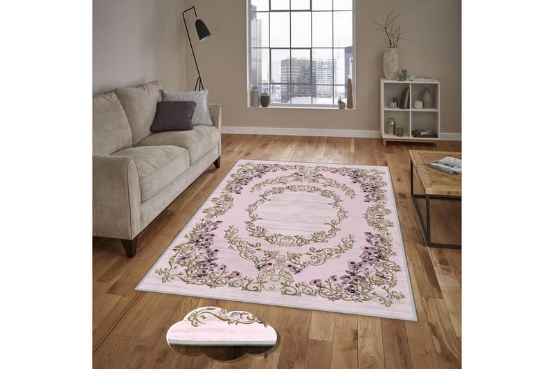 Homefesto Matta 140x220 cm, Multifärgad