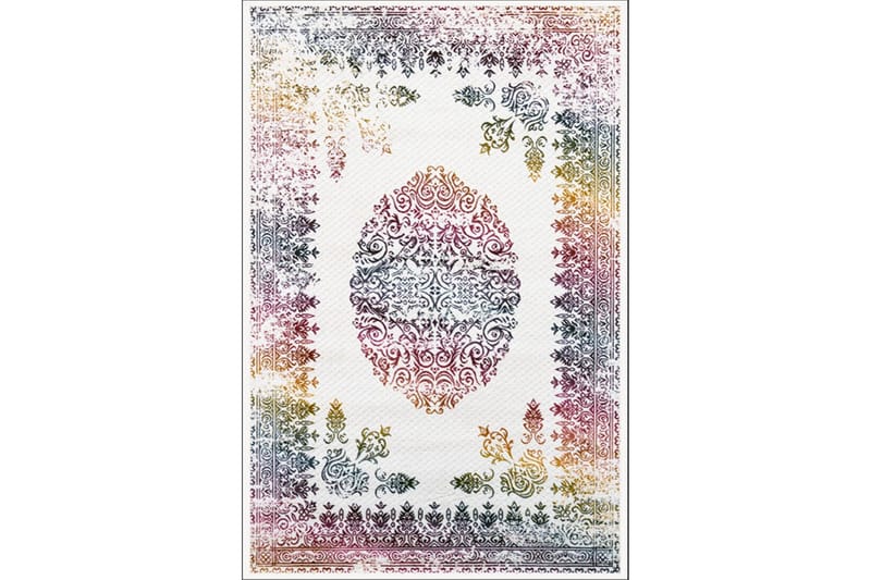 HOMEFESTO Matta 140x220 cm Multifärgad/Sammet - Textilier & mattor - Mattor - Orientaliska mattor - Persisk matta