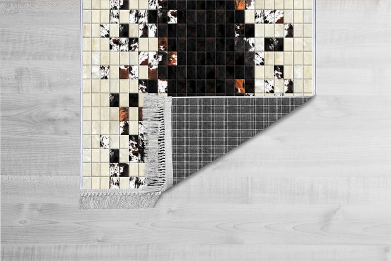 HOMEFESTO Matta 140x220 cm Multifärgad/Sammet - Textilier & mattor - Mattor - Orientaliska mattor - Persisk matta