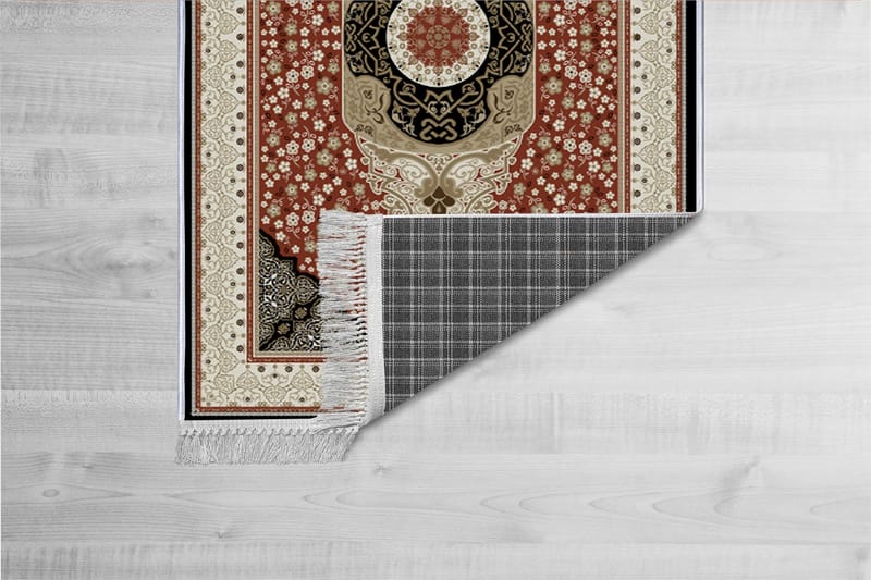 HOMEFESTO Matta 140x220 cm Multifärgad/Sammet - Textilier & mattor - Mattor - Orientaliska mattor - Persisk matta